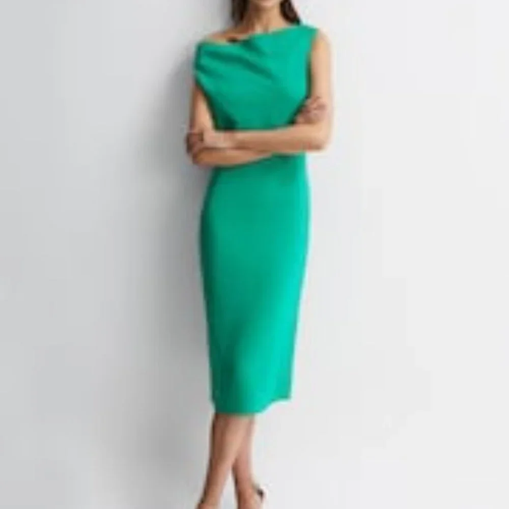 Reiss Zaria Green Dress - Picture 6 of 8